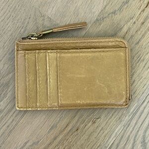 Madewell wallet - olive leather